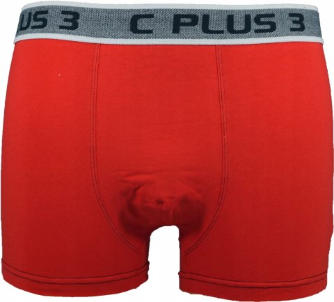 BOKSERKI MĘSKIE C+3 bawełna + lycra - 5 szt. - r L