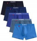 Bokserki męskie 5 PAR sportowe bawełniane ATLANTIC 5SMH-004 - XXL