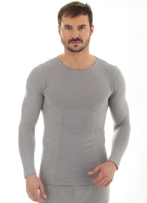 Koszulka męska WEŁNIANA termo BRUBECK LS11600 XXL Koszulka męska WEŁNIANA termo BRUBECK LS11600 XXL