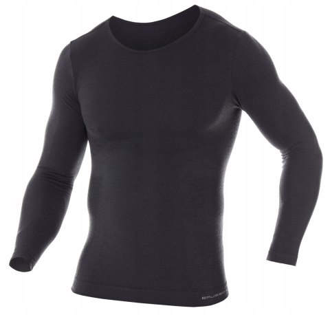 Koszulka męska WEŁNIANA termo BRUBECK LS11600 - XL Koszulka męska WEŁNIANA termo BRUBECK LS11600 - XL