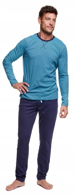 PIŻAMA męska długi rękaw HENDERSON 37299-56X - XXL
