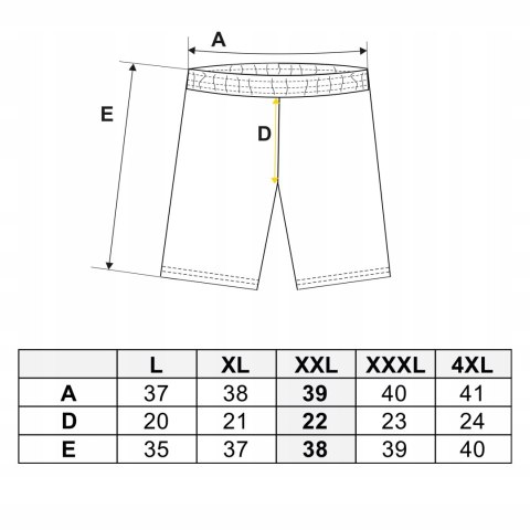 Reformy damskie majtki 3-PAK BERMUDY bawełniane z koronką szorty MORAJ 5XL