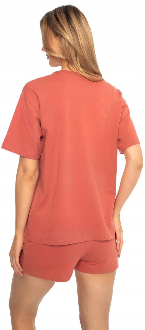 Piżama damska letnia 100% BAWEŁNA z krótkim rękawem HENDERSON ABSTRACT - L