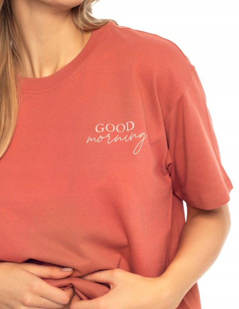 Piżama damska letnia 100% BAWEŁNA z krótkim rękawem HENDERSON ABSTRACT - L