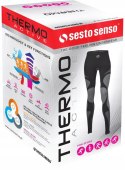 Spodnie TERMOAKTYWNE damskie legginsy bezszwowe SESTO SENSO - L