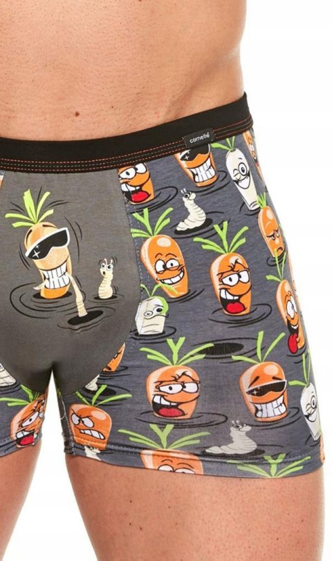 Bokserki męskie z NADRUKIEM szorty bawełniane CORNETTE TATTOO 212 - XXL Bokserki męskie z NADRUKIEM szorty bawełniane CORNETTE TATTOO 212 - XXL