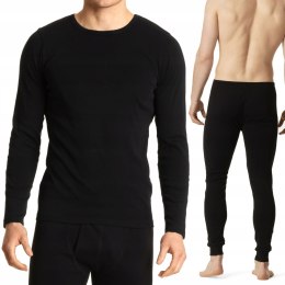 Komplet bawełniany termoaktywny męski koszulka i kalesony ATLANTIC - XL