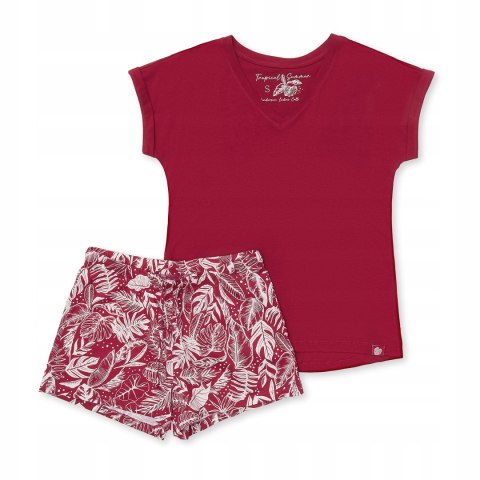 Piżama damska BAWEŁNIANA krótki rękaw HENDERSON XL