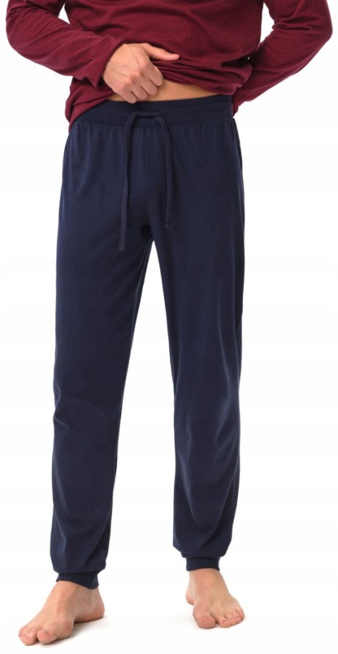 Piżama męska 100% BAWEŁNA z długim rękawem HENDERSON JARVIS - XXL