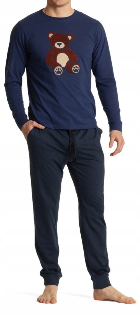 Piżama męska 100% bawełna ATLANTIC NMP-361 - XXL Piżama męska 100% bawełna ATLANTIC NMP-361 - XXL