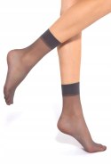 Skarpetki Lycra 2 PARY GATTA LAR 15DEN grafit