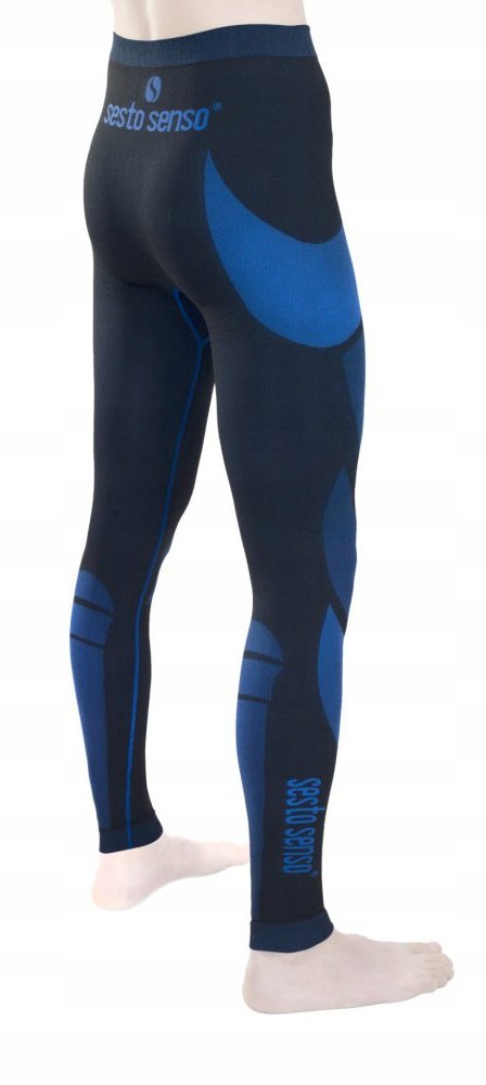 Spodnie TERMOAKTYWNE męskie ciepłe kalesony termiczne SESTO SENSO - M