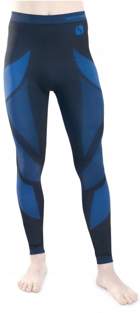 Spodnie TERMOAKTYWNE męskie ciepłe kalesony termiczne SESTO SENSO - M