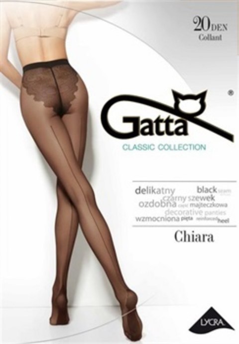 Gatta CHIARA - Rajstopy damskie Lycra mat 20 DEN Gatta CHIARA - Rajstopy damskie Lycra mat 20 DEN