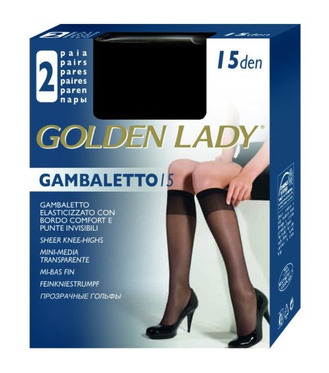 Golden Lady Podkolanówki Gambaletto 15