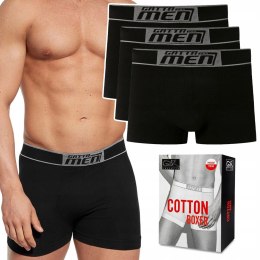 3x Bokserki męskie bawełniane GATTA COTTON BOXER - XL