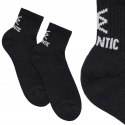 Skarpety męskie ZAKOSTKI skarpetki bawełna ATLANTIC MC-002 czarne - 39-42