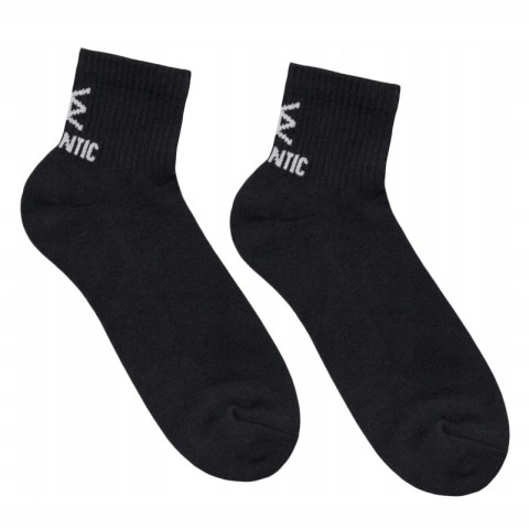 Skarpety męskie ZAKOSTKI skarpetki bawełna ATLANTIC MC-002 czarne - 39-42