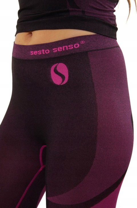 Spodnie TERMOAKTYWNE damskie ciepłe legginsy termiczne SESTO SENSO - S Spodnie TERMOAKTYWNE damskie ciepłe legginsy termiczne SESTO SENSO - S