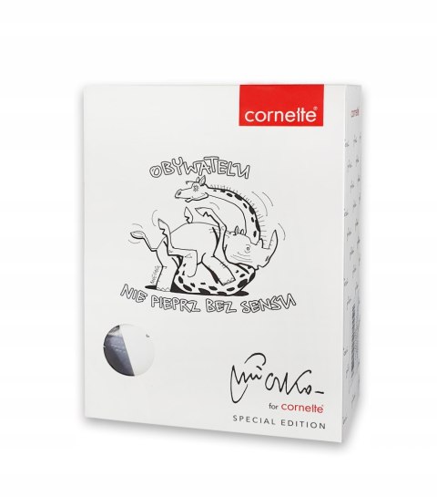 Stringi Męskie CORNETTE High Emotion - r.XXL