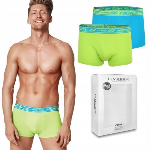 Bokserki męskie 2 PAK SZORTY HENDERSON 34940- M Bokserki męskie 2 PAK SZORTY HENDERSON 34940- M