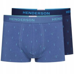 Bokserki męskie 2-PAK majtki bawełniane HENDERSON 41924 JOY - XL