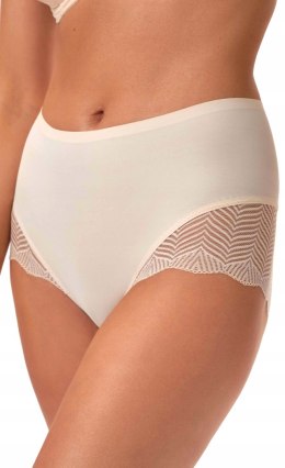 Majtki damskie z wysokim stanem 2 KOLORY siateczka HENDERSON PASSY - XL
