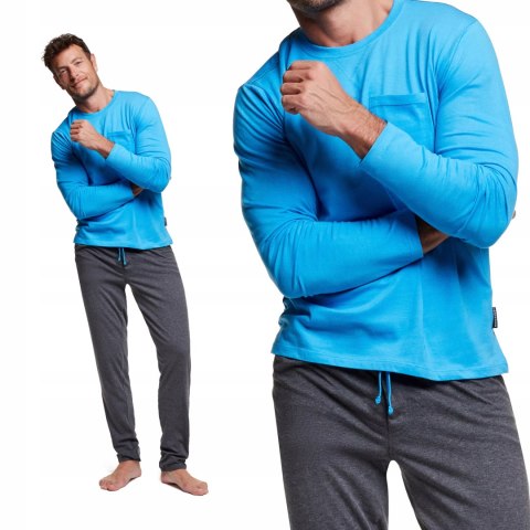 PIŻAMA męska długi rękaw HENDERSON 37295-55x - XXL PIŻAMA męska długi rękaw HENDERSON 37295-55x - XXL