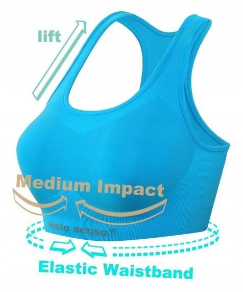 BIUSTONOSZ TOP sportowy stanik damski FITNESS S/M BIUSTONOSZ TOP sportowy stanik damski FITNESS S/M