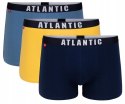 Bokserki męskie 3-PAK szorty ATLANTIC 3MH-011 - XL