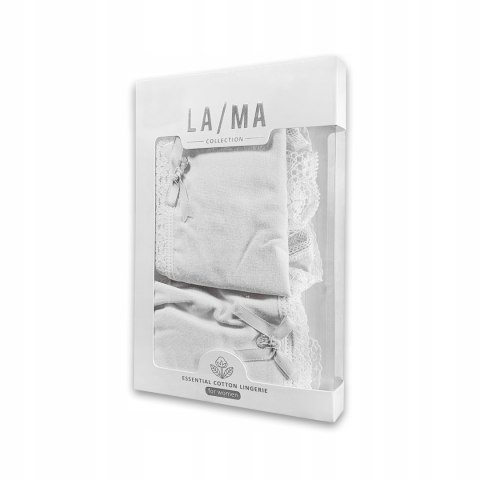 Figi damskie z wysokim stanem 2-pak LAMA 4000MD - S