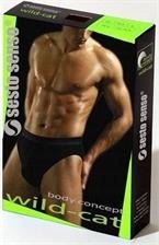 Sesto Senso Slipy Męskie Wildcat Bawełna Komfortowe Klasyczne - kolory L