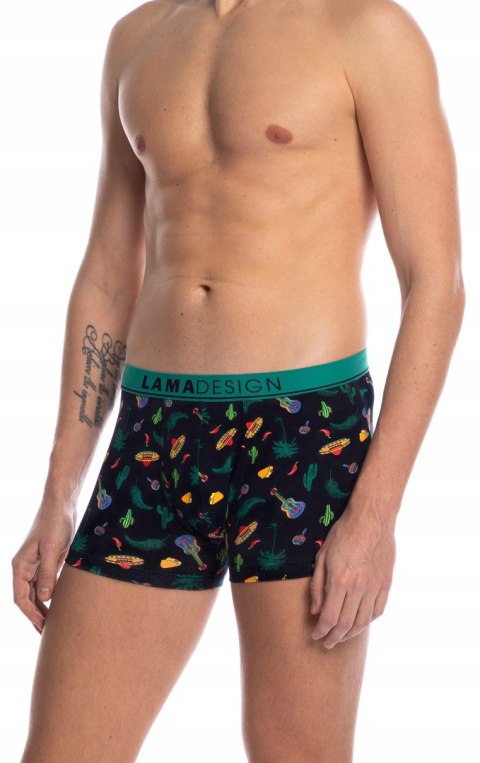 Bokserki Męskie Szorty 2 PARY Bawełniane LAMA - XL Bokserki Męskie Szorty 2 PARY Bawełniane LAMA - XL