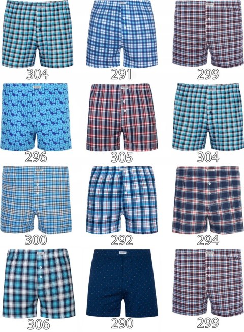 HENDERSON basic line BOKSERKI MĘSKIE wzory 2XL