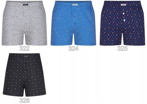 HENDERSON basic line BOKSERKI MĘSKIE wzory 2XL