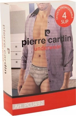 PIERRE CARDIN slipy męskie BAWEŁNA - 4-PAK - XXL PIERRE CARDIN slipy męskie BAWEŁNA - 4-PAK - XXL