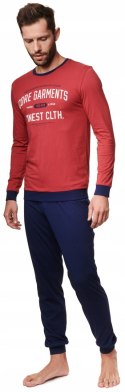 Piżama męska HENDERSON CORE 39254-33 AGENT - XL