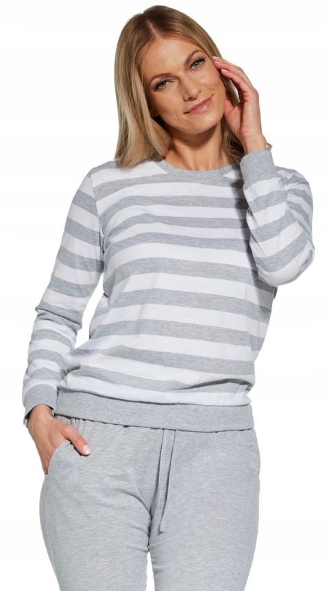 Piżama damska bawełniana DRESOWA długa CORNETTE MOLLY 634/30 - XL