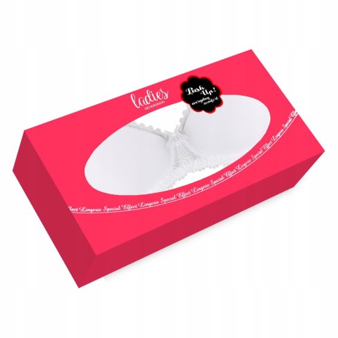 Biustonosz PUSH-UP koronkowy stanik regulowany HENDERSON KASSIDY - 80C