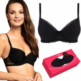 Biustonosz PUSH-UP koronkowy stanik regulowany HENDERSON KASSIDY - 85C