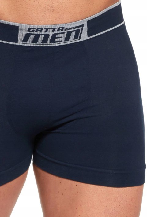 Bokserki męskie bawełniane GATTA COTTON BOXER granat - XXL Bokserki męskie bawełniane GATTA COTTON BOXER granat - XXL