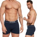 Bokserki męskie bawełniane GATTA COTTON BOXER granat - L