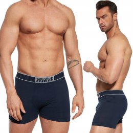 Bokserki męskie bawełniane GATTA COTTON BOXER granat - L