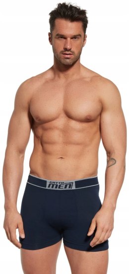 Bokserki męskie bawełniane GATTA COTTON BOXER granat - L