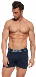 Bokserki męskie bawełniane GATTA COTTON BOXER granat - L