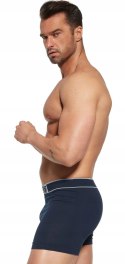 Bokserki męskie bawełniane GATTA COTTON BOXER granat - L