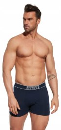 Bokserki męskie bawełniane GATTA COTTON BOXER granat - L