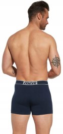 Bokserki męskie bawełniane GATTA COTTON BOXER granat - L