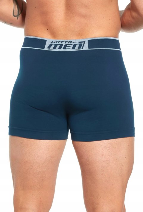 Bokserki męskie bawełniane GATTA COTTON BOXER ocean blue - M Bokserki męskie bawełniane GATTA COTTON BOXER ocean blue - M