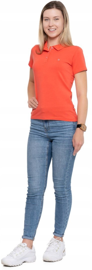 Koszulka POLO damska bawełniana polówka T-shirt PREMIUM MORAJ - XXL Koszulka POLO damska bawełniana polówka T-shirt PREMIUM MORAJ - XXL